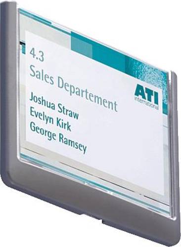 Durable Türschild CLICK SIGN - 4861 (B x H) 149mm x 105.5mm Graphit 486137 von Durable