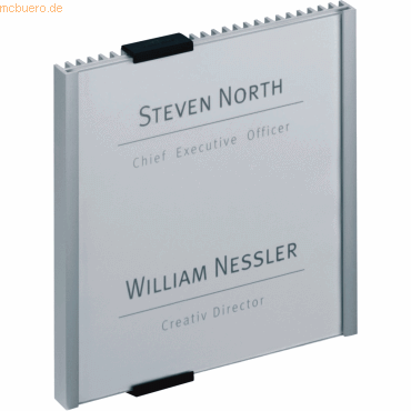 Durable Türschild Info Sign 149x148,5mm silber Durable Türschild Info Sign 149x148,5mm silber von Durable