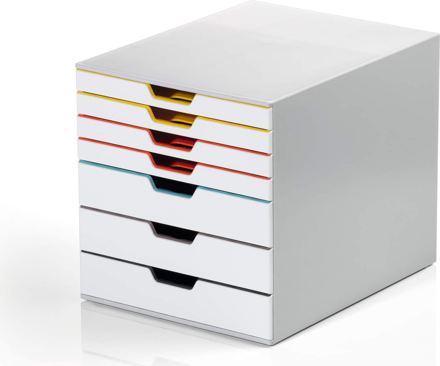 Durable VARICOLOR MIX 7 - 7 Schublade(n) - Grau - Kunststoff - A4 - Monochromatisch - 24,2 cm (762727) von Durable