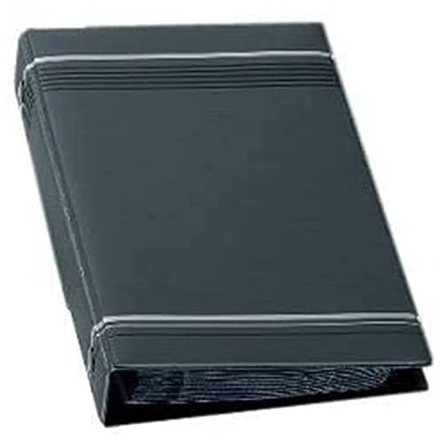 Durable Visitenkartenringbuch Visifix für 200 Karten 90 x 57 mm, 145 x 255 x 38 mm, anthrazit, 238558 von Durable