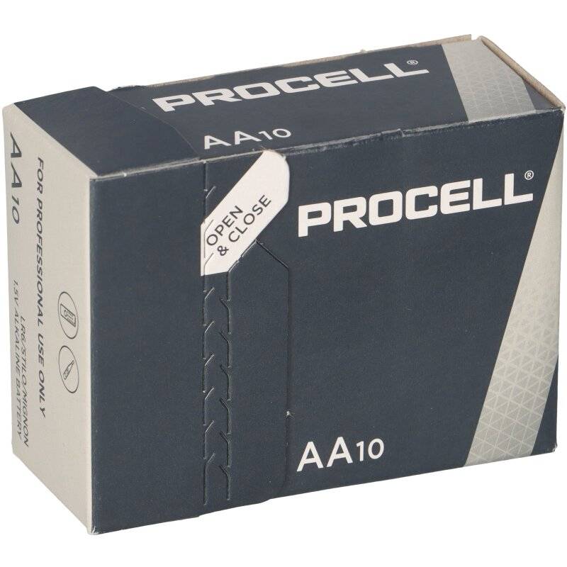 10x Duracell Procell MN1500 Mignon AA LR6 Batterie von Duracell