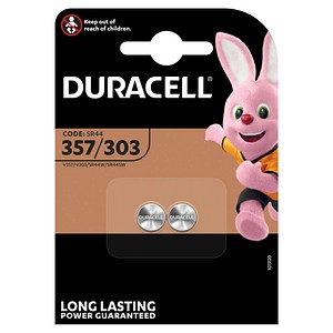 2 DURACELL Knopfzellen 357/303 1,55 V von Duracell