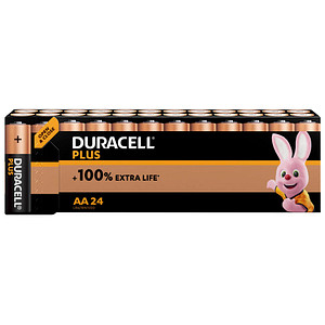 24 DURACELL Batterien PLUS Mignon AA 1,5 V von Duracell
