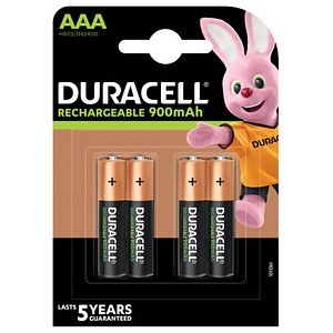 4 DURACELL Akkus PreCharged Micro AAA 900 mAh 4 DURACELL Akkus PreCharged Micro AAA 900 mAh von Duracell