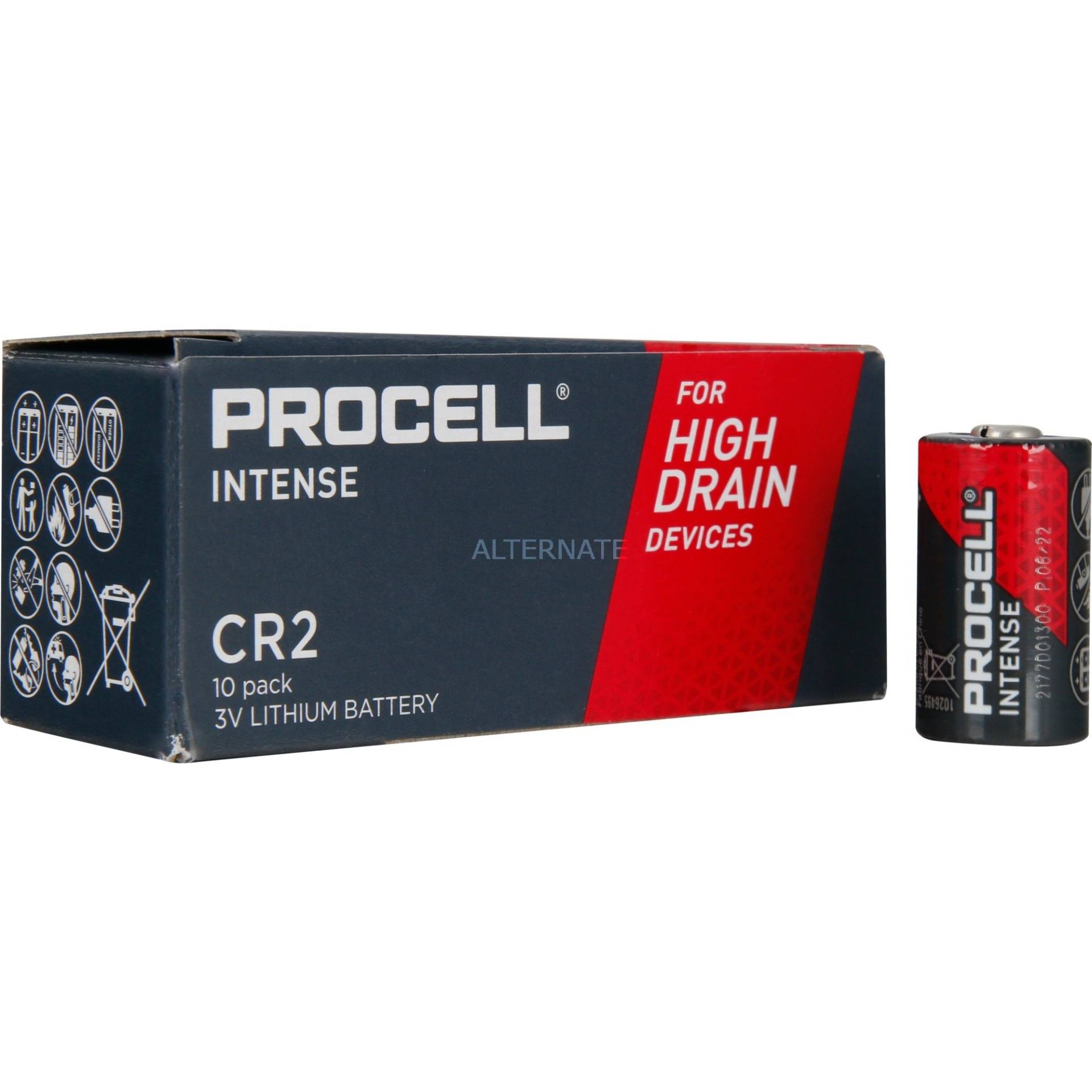 CR2, Batterie CR2, Batterie von Duracell