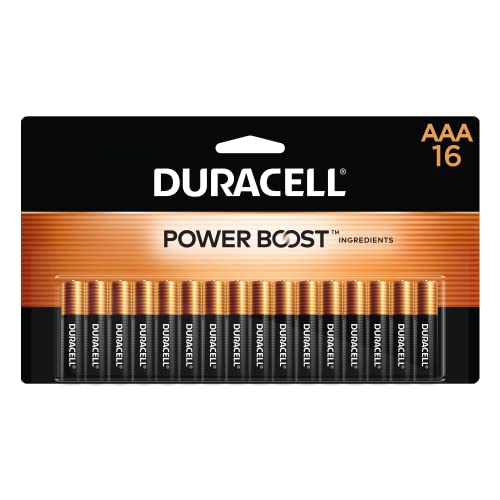 CopperTop Alkaline Batteries with Duralock Power Preserve Technology, AAA, 16/Pk, Sold as 1 Package von Duracell