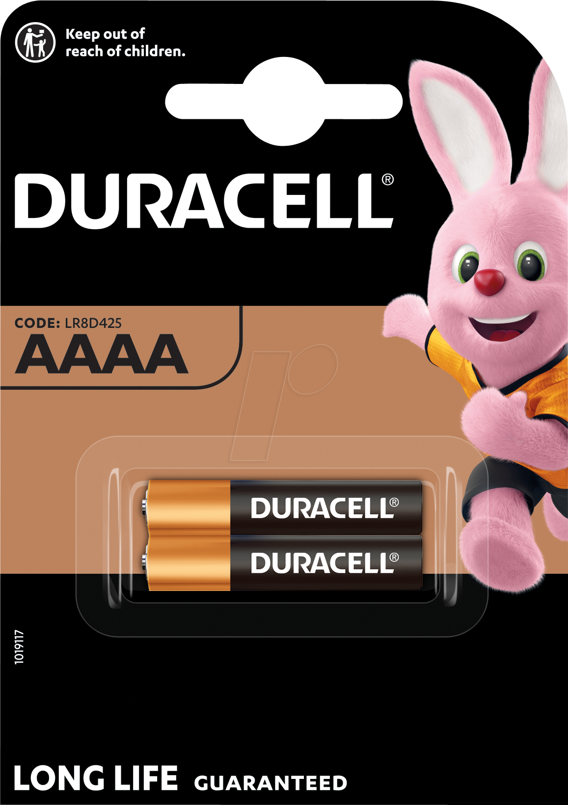 DURA ALK AAAA - Alkaline Batterie, AAAA (Mini), 2er-Pack von Duracell