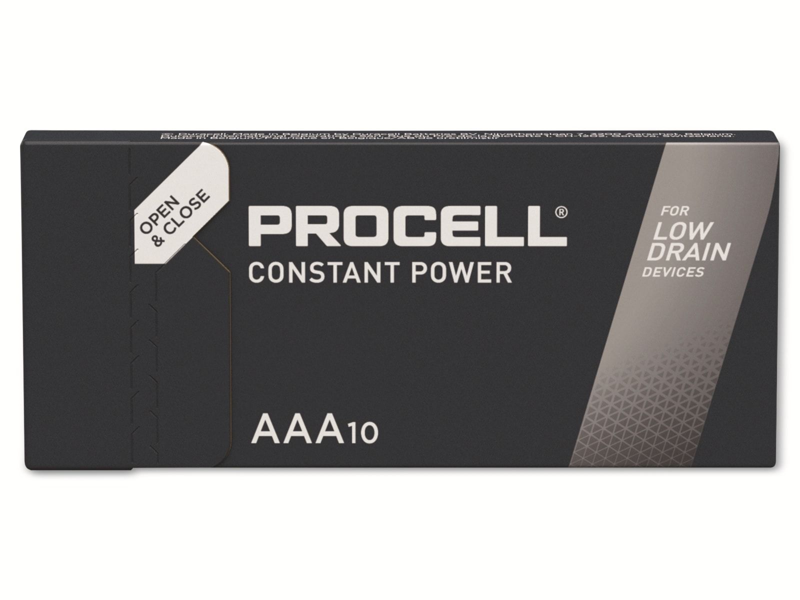 DURACELL Alkaline-Micro-Batterie LR03, 1.5V, Procell Constant, 10 Stück von Duracell