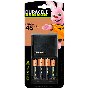 DURACELL Hi-Speed Akku-Schnellladegerät inkl. Akkus von Duracell