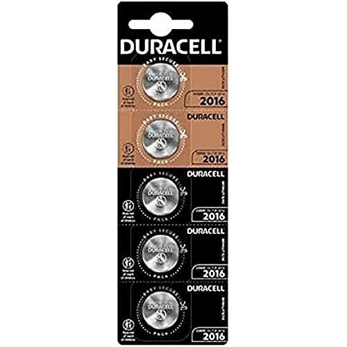 DURACELL Knopf der Marke Lithium 3 V 2016 X5 von Duracell