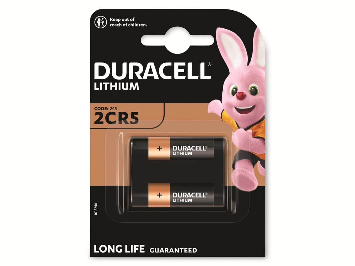 DURACELL Lithium-Batterie 2CR5, 6V, Ultra Photo von Duracell