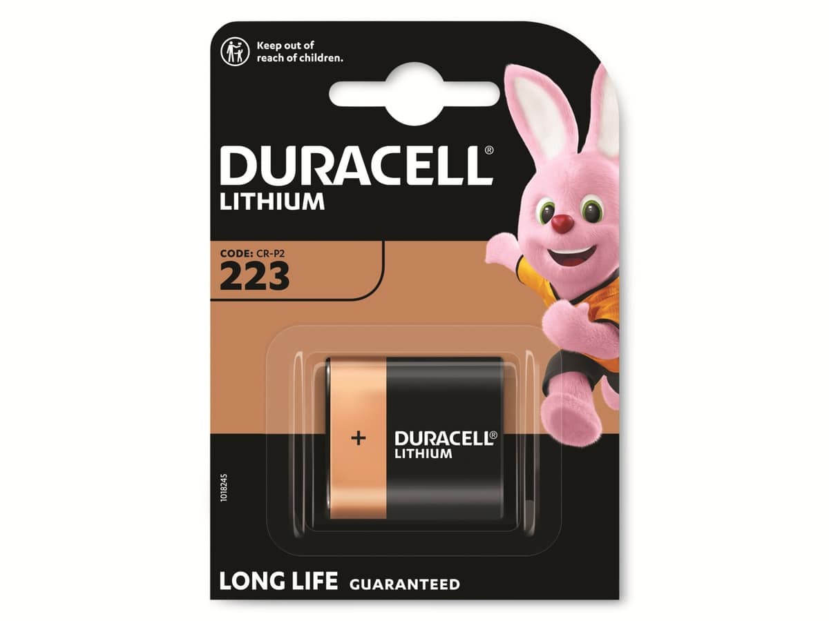 DURACELL Lithium-Batterie CR-P2, 223, 6V, Ultra Photo von Duracell