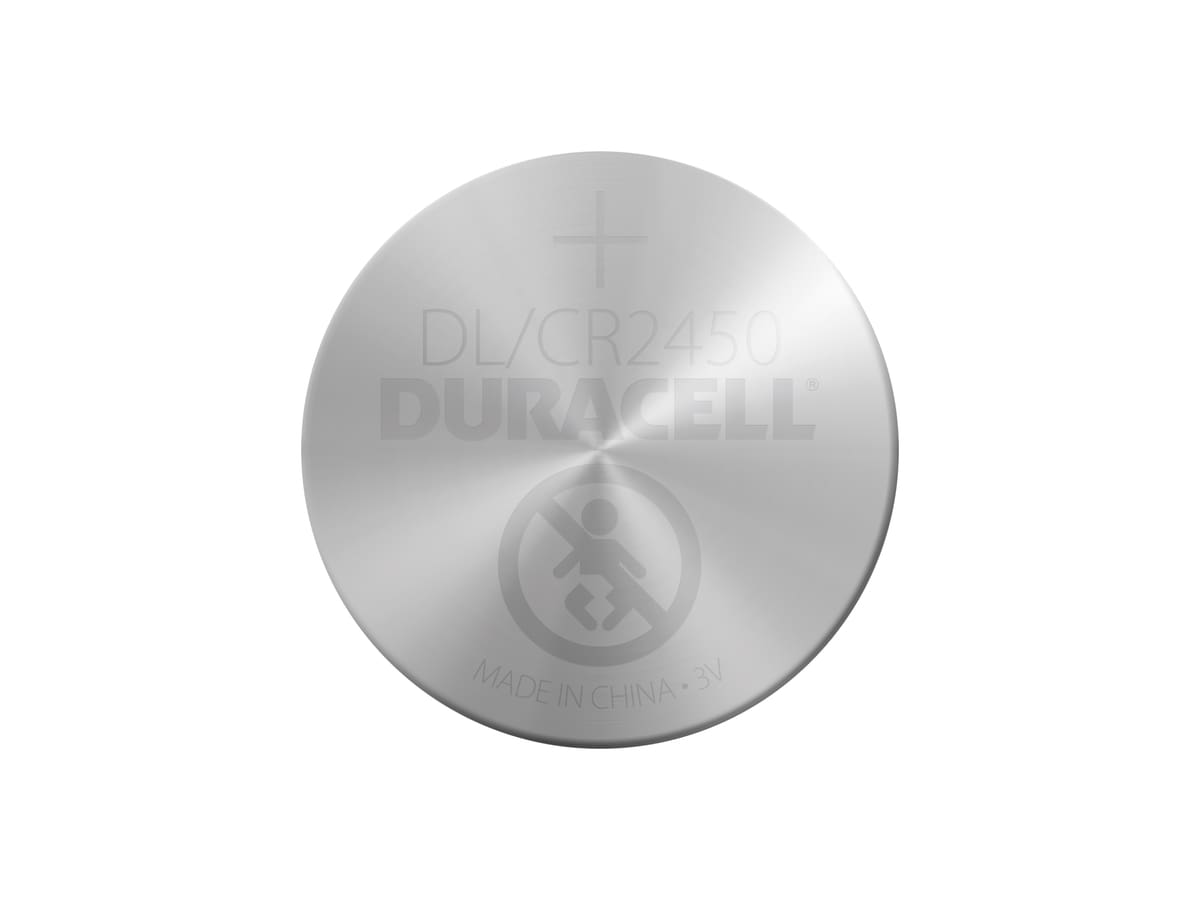 DURACELL Lithium-Knopfzelle, CR2450, 3V, Electronics, 2 Stück von Duracell