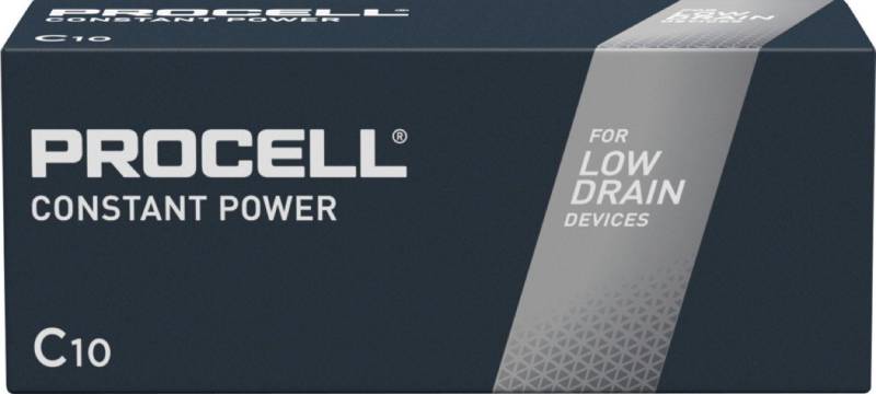 Duracell 10 Procell Constant C / Baby Alkaline 10er Karton Batterie von Duracell