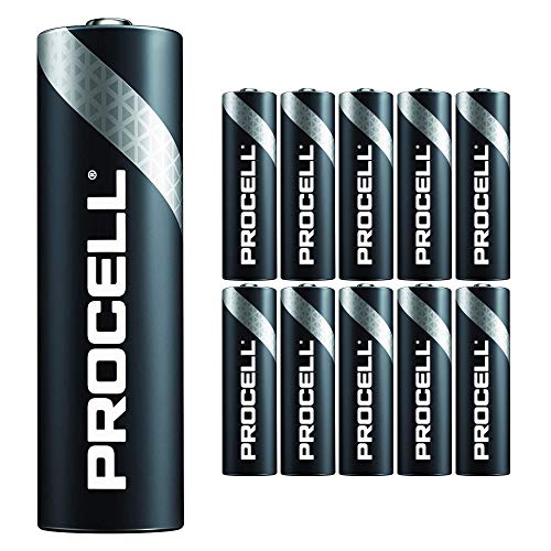 Duracell 10er-Pack - Procell AA-Batterien | 1,5 V Industrie-Alkalibatterie | Heim- oder Bürogebrauch | Auto-Lufterfrischer-Promo-Paket | Zuverlässige und langanhaltende Leistung von Duracell