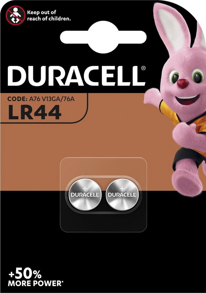 Duracell 2 Duracell LR44 Alkaline Knopfzelle Batterien im 2er Blister Knopfzelle Duracell 2 Duracell LR44 Alkaline Knopfzelle Batterien im 2er Blister Knopfzelle von Duracell