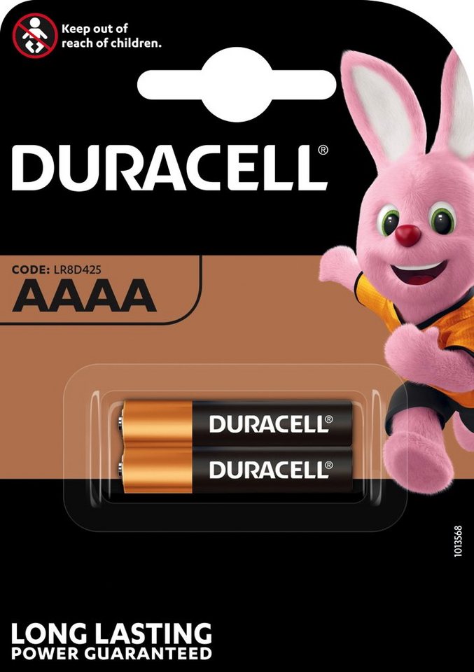 Duracell 2 Duracell Ultra AAAA / MN2500 Alkaline Batterien im 2er Blister Batterie Duracell 2 Duracell Ultra AAAA / MN2500 Alkaline Batterien im 2er Blister Batterie von Duracell