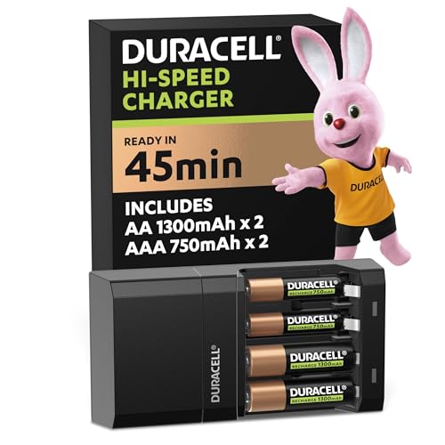 Duracell 45 Minuten Batterieladegerät, 1 Stck. von Duracell