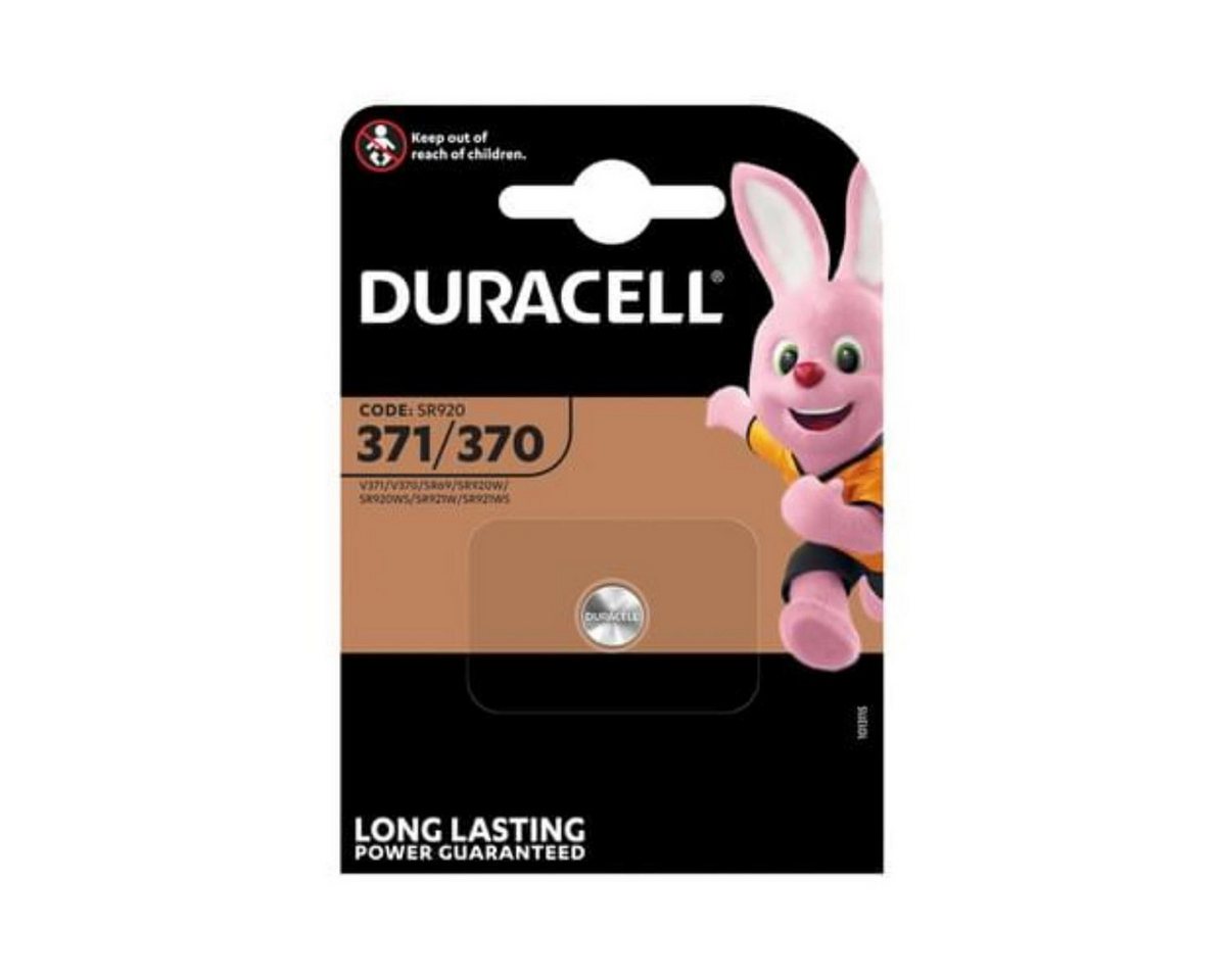 Duracell Akku Batterie DL371/370 Blister / Knopfzelle 1,55V Batterie, DL371/370 (1 St), Akku Batterie Duracell von Duracell