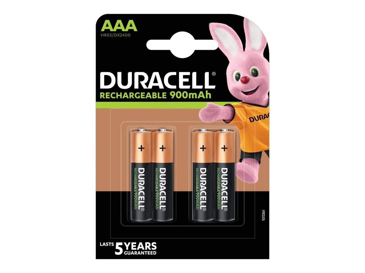 Duracell Akku Recharge Ultra Micro - AAA 900mAh 4St. Duracell Akku Recharge Ultra Micro - AAA 900mAh 4St. von Duracell