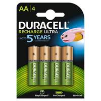 Duracell Akku Recharge Ultra Mignon -  AA       2500mAh 4St. von Duracell