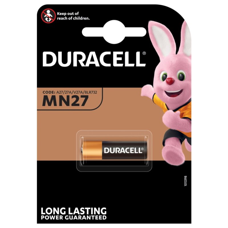 Duracell Alkaline Batterie MN27 1er Blister von Duracell