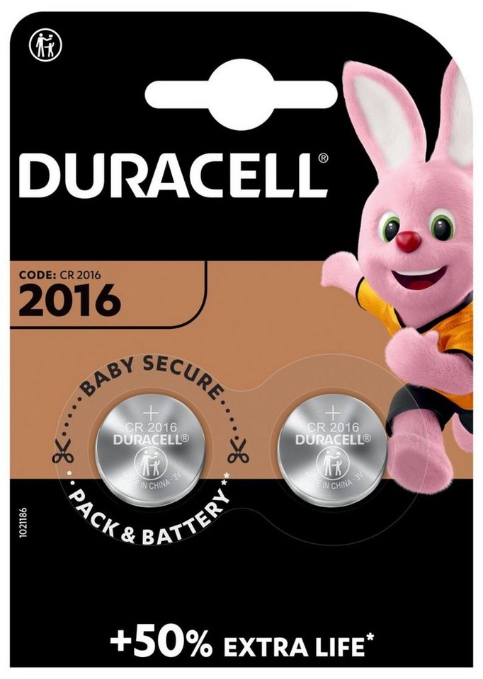 Duracell Batterie, CR2016 Duracell Batterie, CR2016 von Duracell