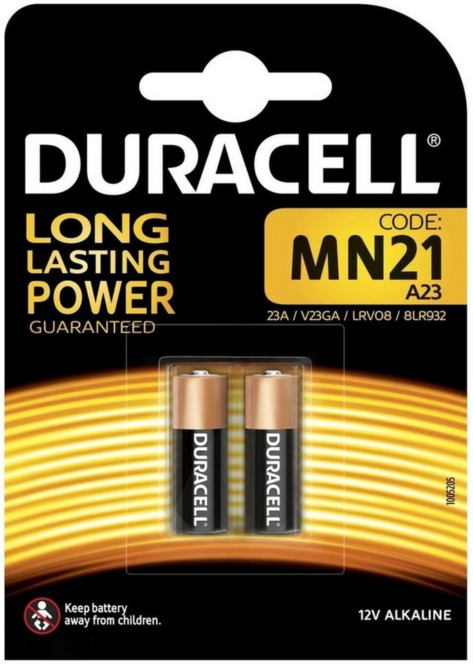 Duracell Batterie Alkaline MN21/V23GA Batterie von Duracell