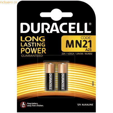 Duracell Batterie Alkaline MN21/V23GA von Duracell