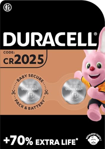 Duracell CR2025 3V Lithiumbatterie - 10x Blisters von Duracell