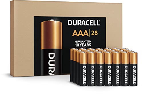 Duracell CopperTop AAA Alkaline Batteries, Long Lasting, All Purpose Triple Battery for Household and Business, 28 Count von Duracell