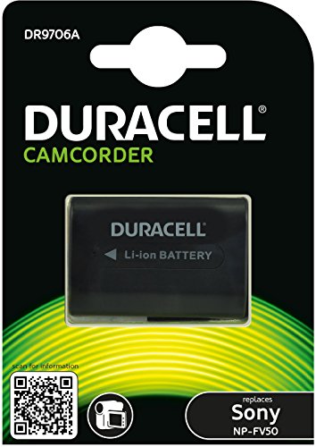 Duracell DR9706A Li-Ion Camcorder Ersetzt Akku für NP-FV30 von Duracell