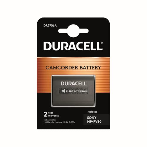 Duracell DR9706A Li-Ion Camcorder Ersetzt Akku für NP-FV30 Duracell DR9706A Li-Ion Camcorder Ersetzt Akku für NP-FV30 von Duracell