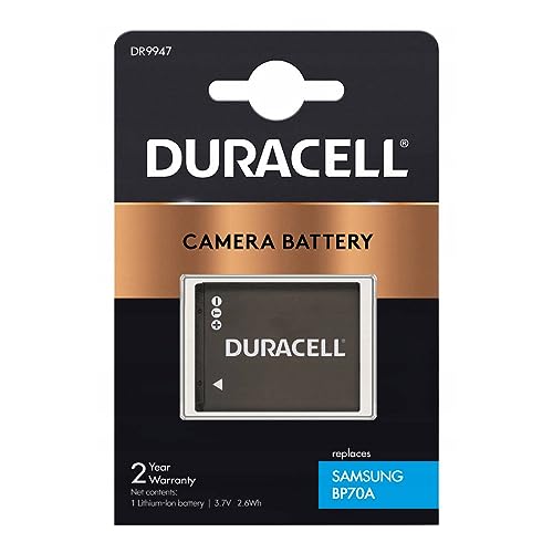 Duracell DR9947 Li-Ion Kamera Ersetzt Akku für BP70A von Duracell