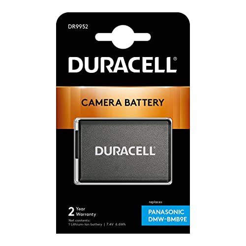 Duracell DR9952 Li-Ion Kamera Ersetzt Akku für DMW-BMB9E von Duracell