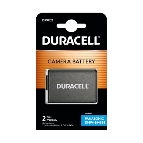Duracell DR9952 Li-Ion Kamera Ersetzt Akku für DMW-BMB9E Duracell DR9952 Li-Ion Kamera Ersetzt Akku für DMW-BMB9E von Duracell