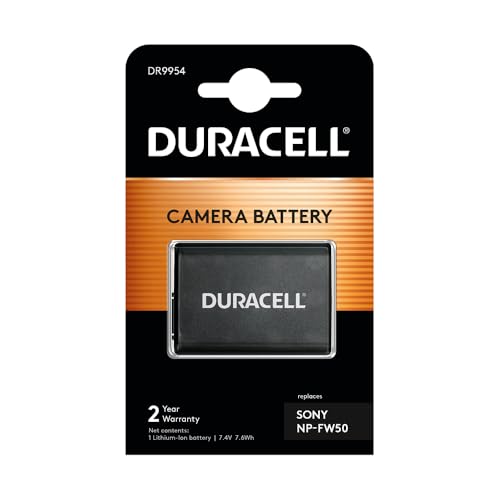 Duracell DR9954 Li-Ion Kamera Ersetzt Akku für NP-FW50 Duracell DR9954 Li-Ion Kamera Ersetzt Akku für NP-FW50 von Duracell