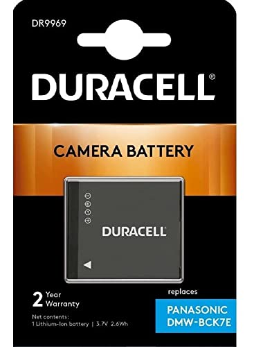 Duracell DR9969 Li-Ion Kamera Ersetzt Akku für DMW-BCK7E von Duracell