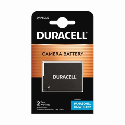 Duracell DRPBLC12 Li-Ion Kamera Ersetzt Akku für DMW-BLC12 von Duracell