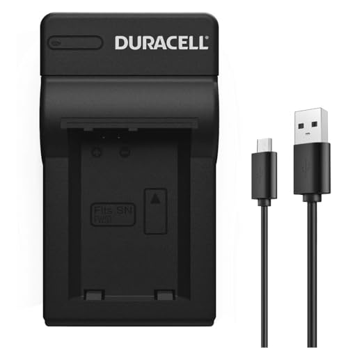 Duracell DRS5962 Ladegerät mit USB Kabel Black von Duracell