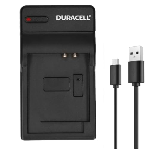 Duracell DRS5963 Ladegerät mit USB Kabel, Black von Duracell