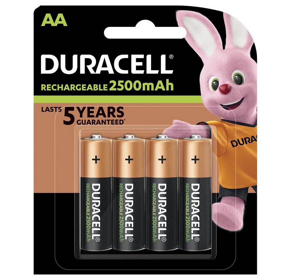 Duracell DURACELL 057043 Akkus PreCharged Mignon AA 2.500 mAh Akku von Duracell