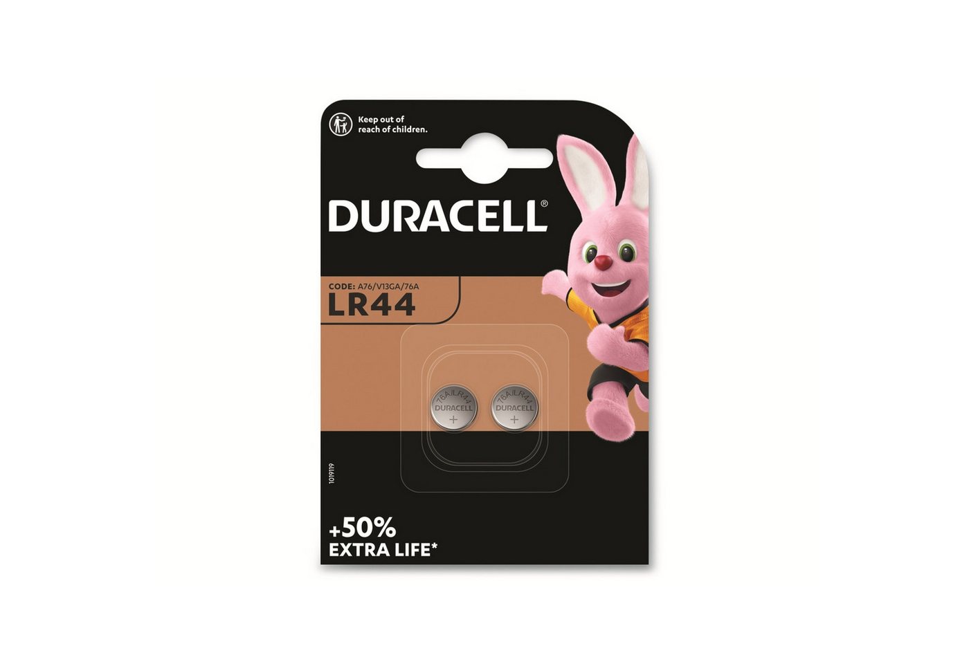 Duracell DURACELL Alkaline-Knopfzelle LR44, V13GA, 1.5V Batterie Duracell DURACELL Alkaline-Knopfzelle LR44, V13GA, 1.5V Batterie von Duracell