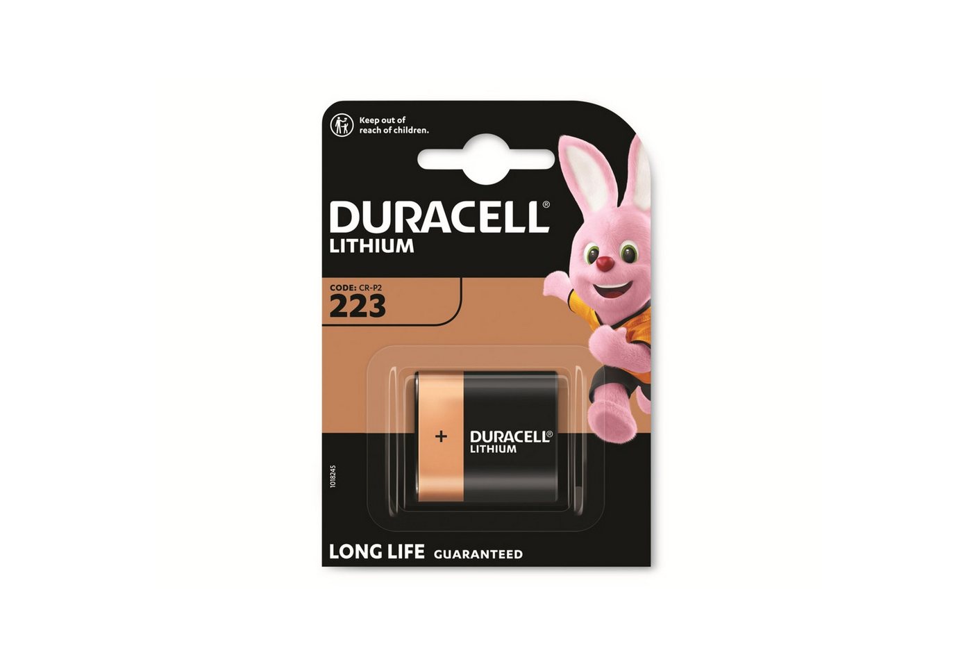 Duracell DURACELL Lithium-Batterie CR-P2, 223, 6V, Ultra Batterie von Duracell