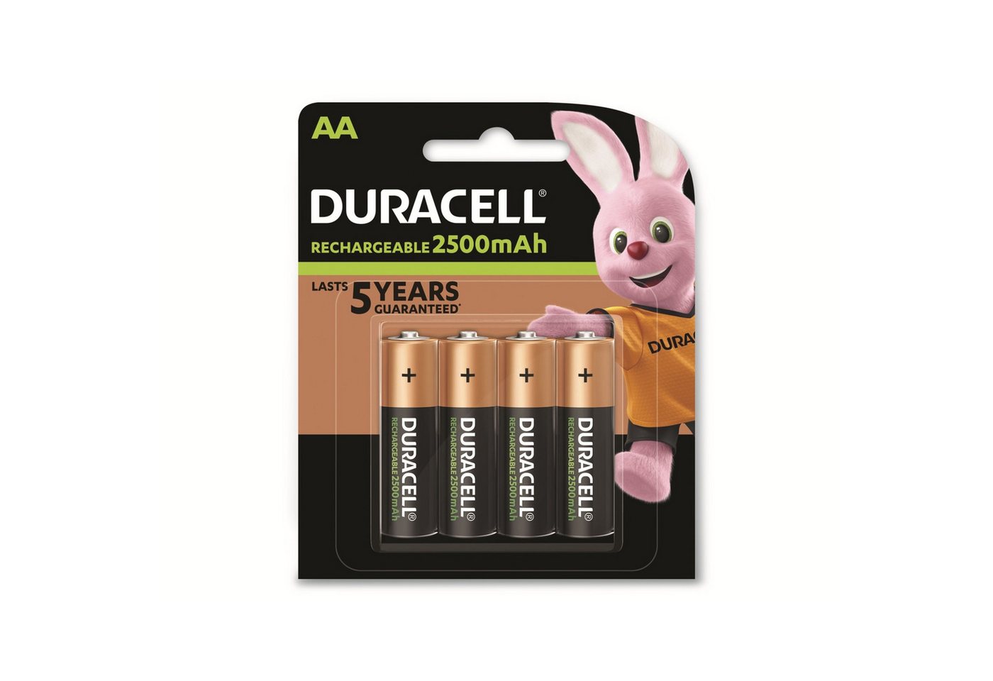 Duracell DURACELL NiMH-Mignon-Akku HR06, 1.2V/2500mAh Akku von Duracell