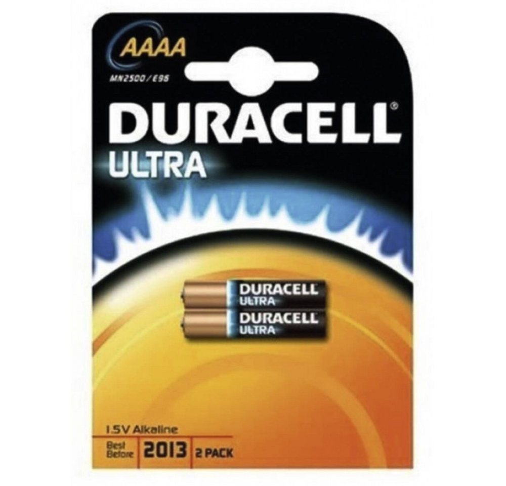 Duracell Duracell MN 2500 Ultra Mini Batterien. Batterie, (1,5 Volt V), Leistungsstarke Alkaline-Batterien mit Duralock Technologie von Duracell