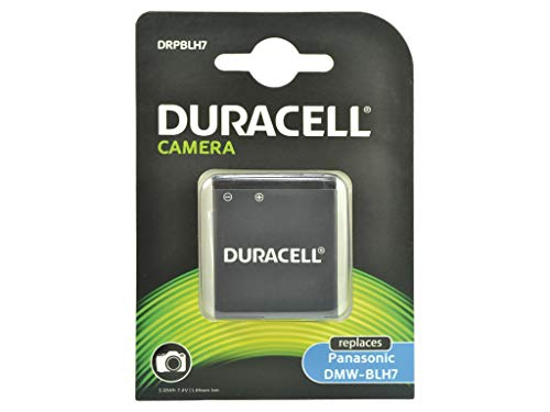 Duracell Ersatzakku für Panasonic DMW-BLH7E Kamera, Schwarz von Duracell