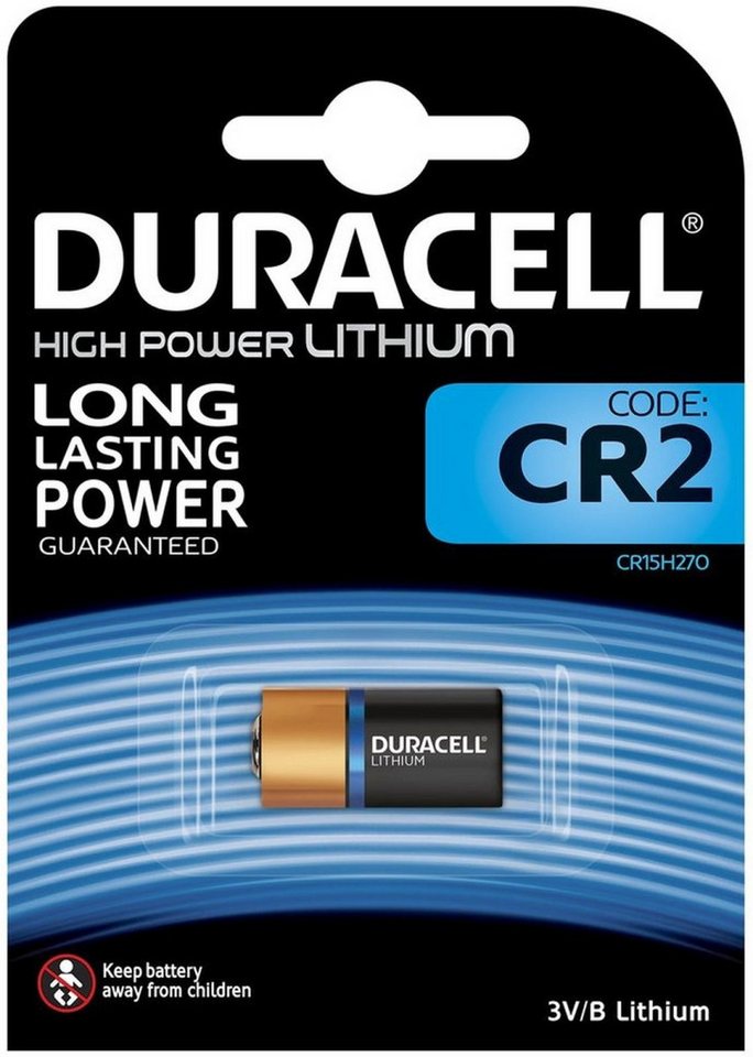Duracell Fotobatterie Ultra Photo CR2 Batterie von Duracell