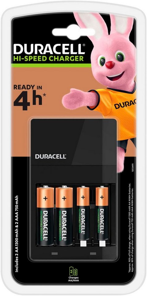 Duracell Hi-Speed Charger Batterie-Ladegerät von Duracell