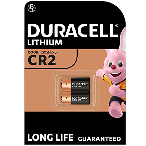 Duracell High Power Lithium CR2 Batterie 3 V, 2er-Packung (CR15H270) entwickelt für die Verwendung in Sensoren, schlüssellosen Schlössern, Blitzlicht und Taschenlampen von Duracell